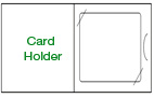Plastic cards holders